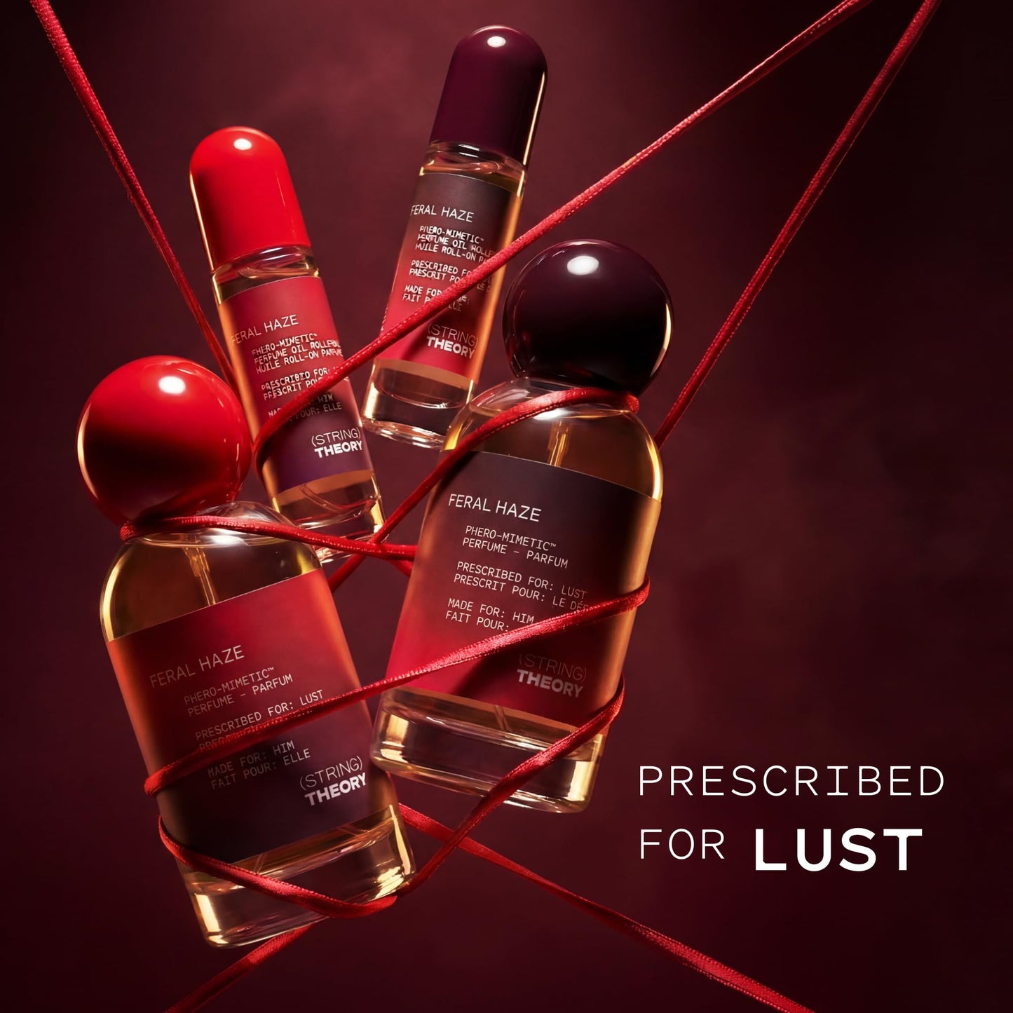 STRING THEORY Pheromone Roll On Perfume Oil for Women - Spicy & Sweet Vanilla Amber Boozy Gourmand Musk - Dark Rum, Vanilla, Creamy Tonka Bean - Long-Lasting Fragrance - Pheromones Phero-Mimetic Oil