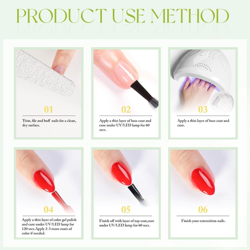 Double Rhythm 15ML Gel Nail Polish Pure Sheer Same Color Same Bottle Soak Off Gel Polish Art Manicure Salon DIY at Home for Women (Olive Green-A1307)