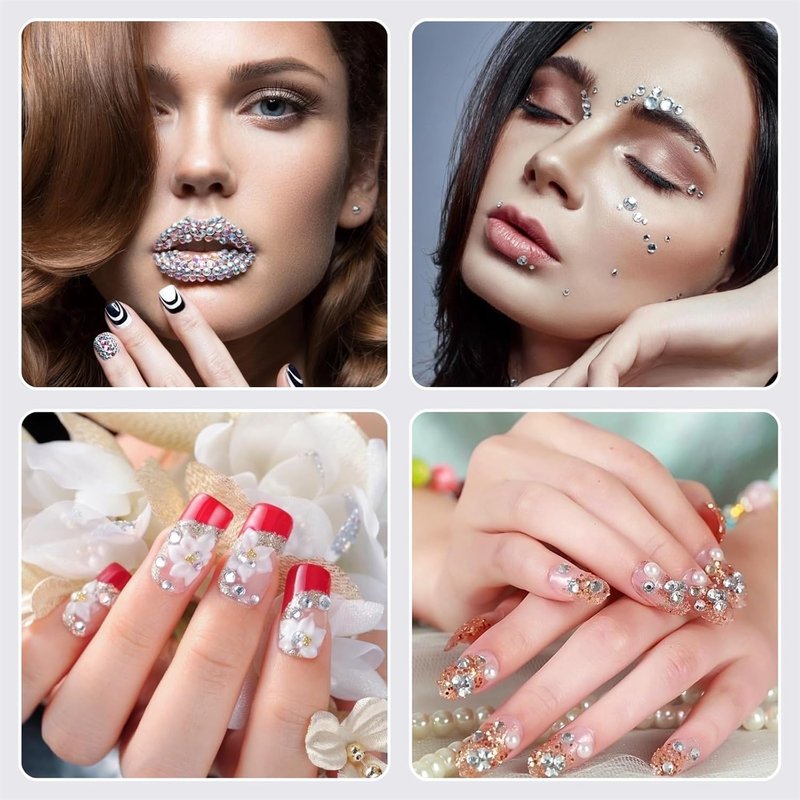Rhinestone Picker Tool - Dotting Pen with 2 Wax Tips for Gem Application | Ideal for Nail Art & DIY Projects