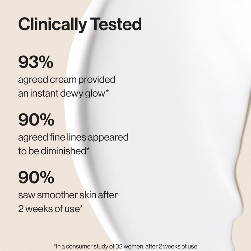 Honest Beauty Hydrogel Cream with Hyaluronic Acid, Lightweight Moisturizing Water, Gentle for Sensitive Skin, Fragrance-Free, Vegan 1.7, fl oz