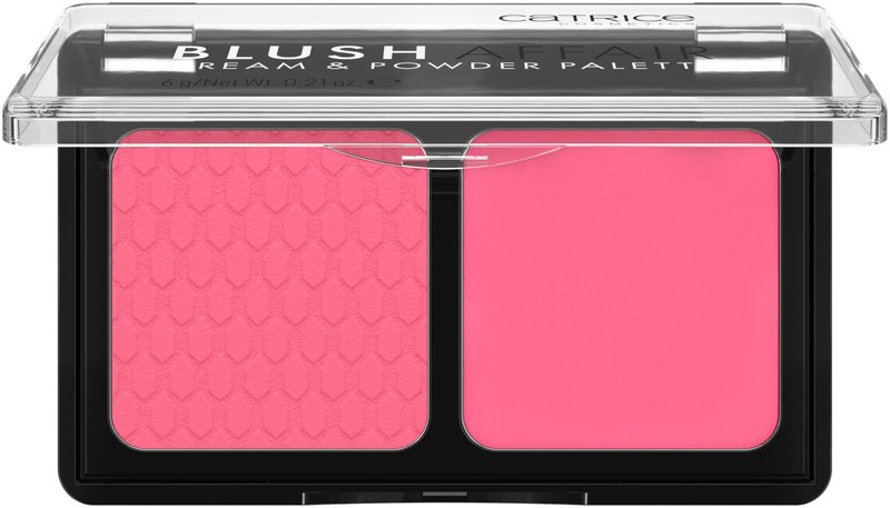 Catrice | Blush Affair Cream & Powder Palette | Highly Pigmented Radiant Cream & Soft Matte Powder | Vegan & Cruelty Free (020 Pleasing Pink)