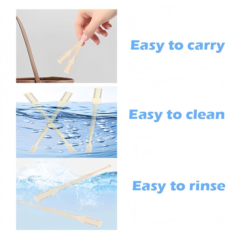 Nasal Hair Cutter, 2026 Upgraded 360° Double Sided Portable Nose Hair Trimmer for Women Men, Travel Essentials Washable Nose Hair Remover Grooming Tool (3 Pcs Beige)