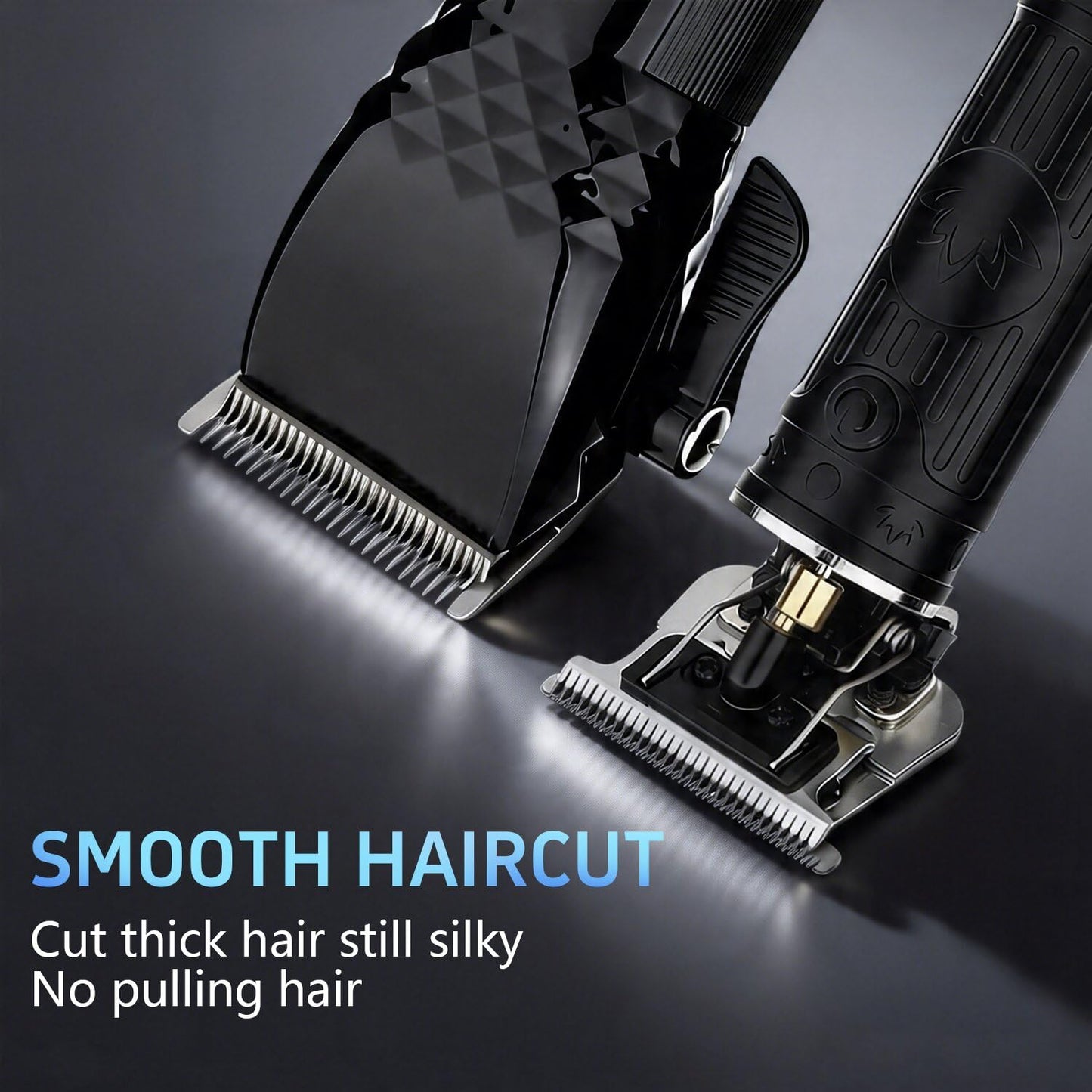 Soonsell Hair Clippers for Men,Professional Barber Clippers and Trimmer Set,Mens Cordless Hair Clipper for Barber,T-Blade Trimmer Set