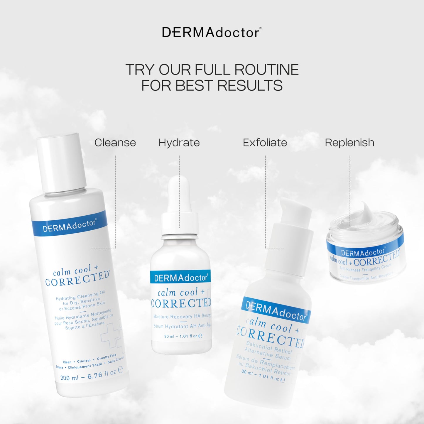 DERMAdoctor Hyaluronic Acid Moisturizer for Face – Hydrating Niacinamide Face Serum with Vitamin C – Dermatologist Formulated Hydrating Serum for Sensitive Skin, 1 fl oz