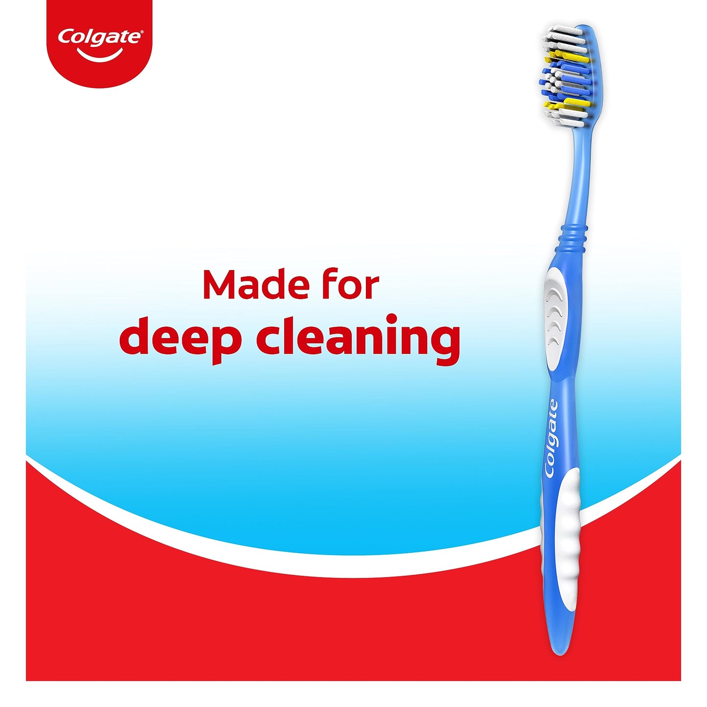 Colgate Extra Clean Toothbrush, Soft Toothbrush for Adults