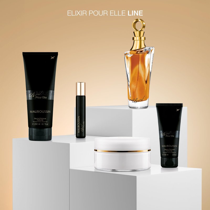 Mauboussin - Elixir Pour Elle 100ml (3.3 Fl Oz) - Eau de Parfum for Women - Floral & Oriental Scents