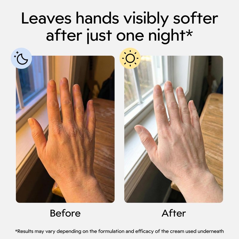 Clearbody Organics 100% Organic Cotton Gloves for Dry Hands Sleeping - Breathable Cotton for Eczema - Moisturizing Gloves Overnight (5 Pairs, Size M)