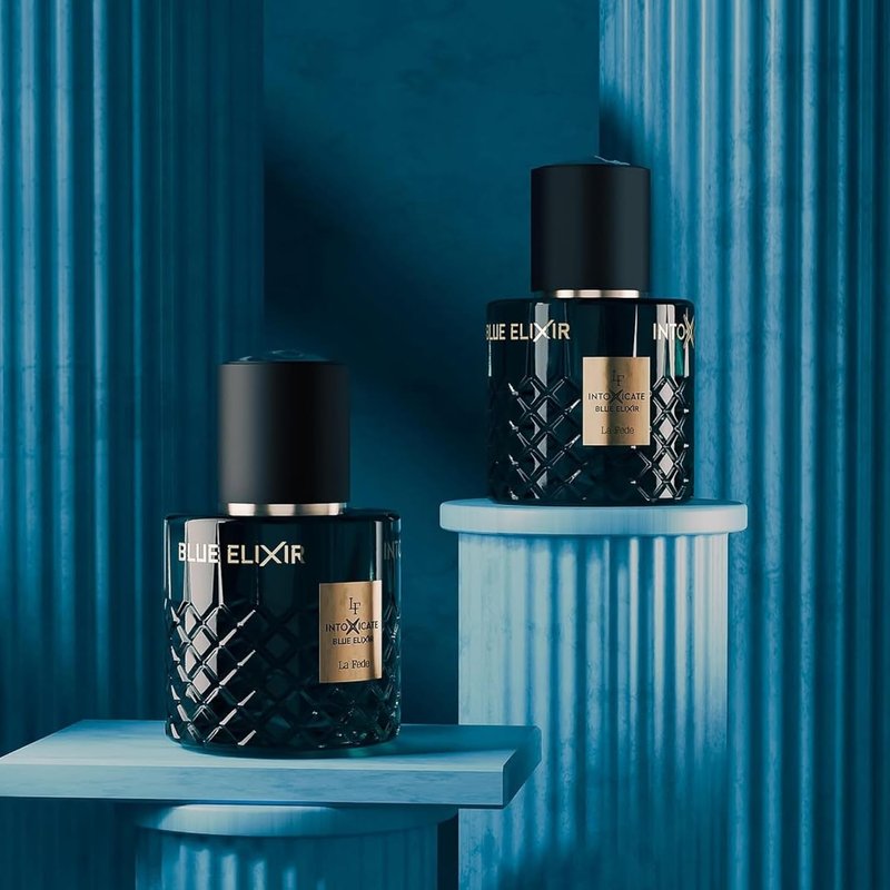 Intoxicate Blue Elixir Arabian Perfume for Men - Long Lasting 100ML Eau De Parfum | Luxurious Fruity Scent