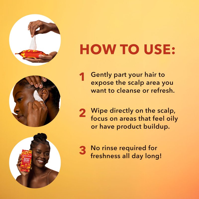 Creme of Nature® Argan Oil from Morocco Scalp Relief Wipes