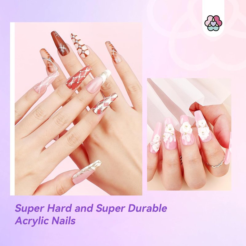 SAVILAND 8oz EMA Acrylic Liquid Monomer - Odorless Professional Nail Monomer Kit for Acrylics