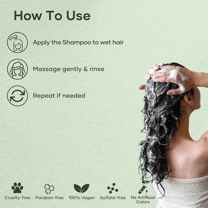 Botanic Hearth Tea Tree Shampoo - Nourishing Vitamin C & Essential Oils for Dandruff Relief | 16 fl oz