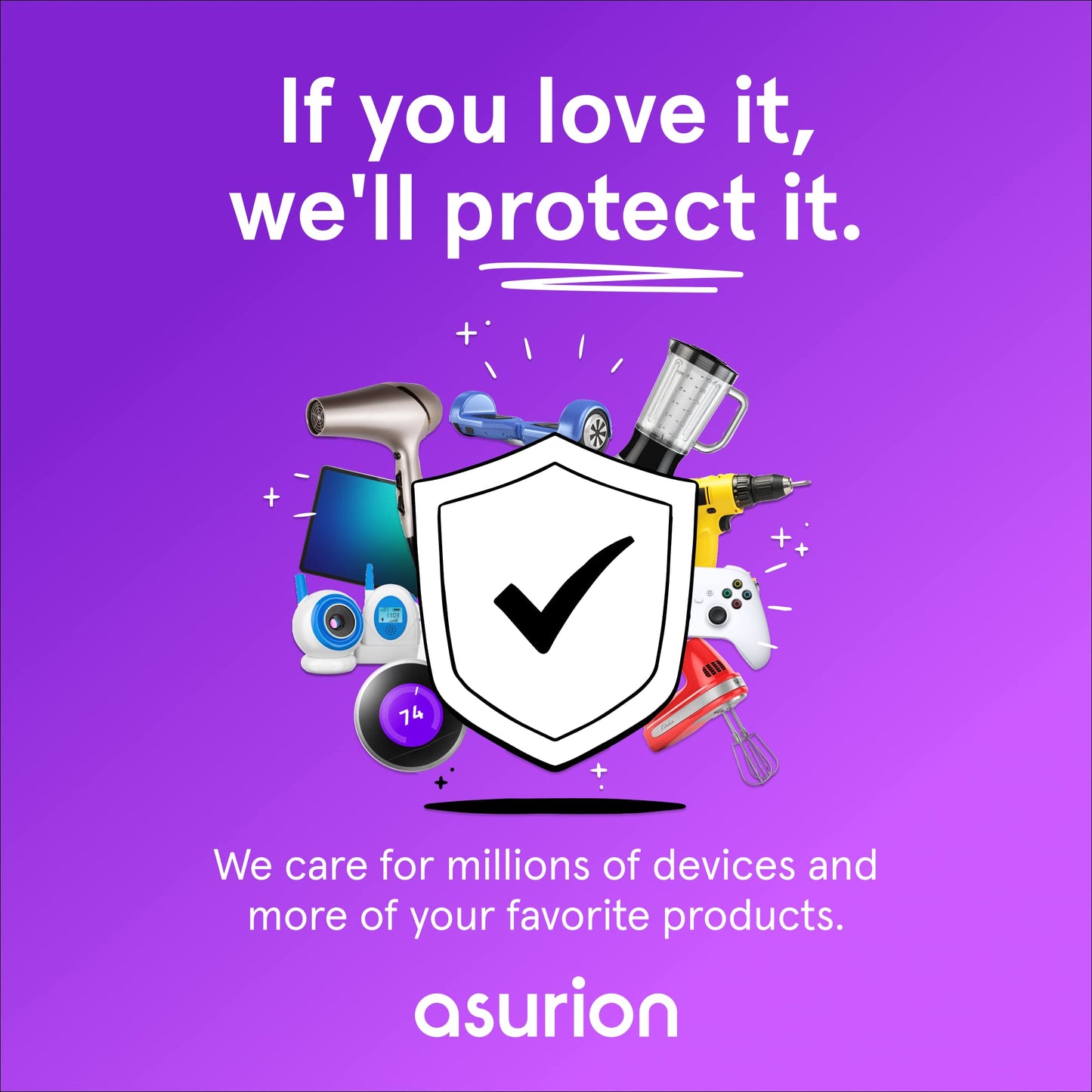 ASURION 2 Year Personal Care Protection Plan ($30 - $39.99)