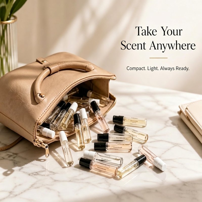 Dirstic 20 Piece Designer Fragrance Samples, Women's Designer Fragrance Sampler Collection, Luxury High-End Perfume Vials for Women, Mini Perfume Samples Gift for Girlfriend, Wife, or Mother