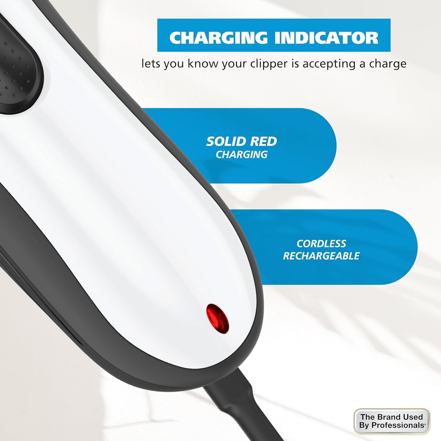 Wahl Hair Clippers - Cordless Rechargeable Precision Blades for Men | Snap-N-Lock Guards, Model 3031656