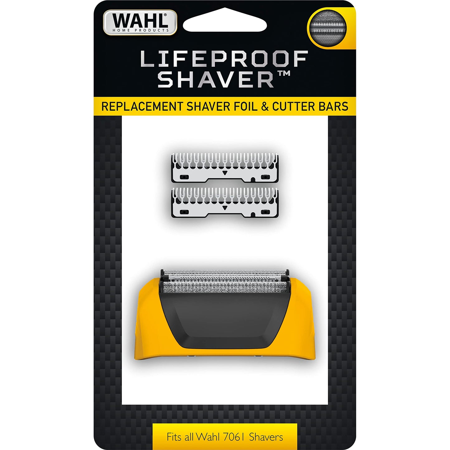 Wahl Yellow Lifeproof Shaver Replacement Foils, Cutters and Head for 7061 Series - Model 7045-100