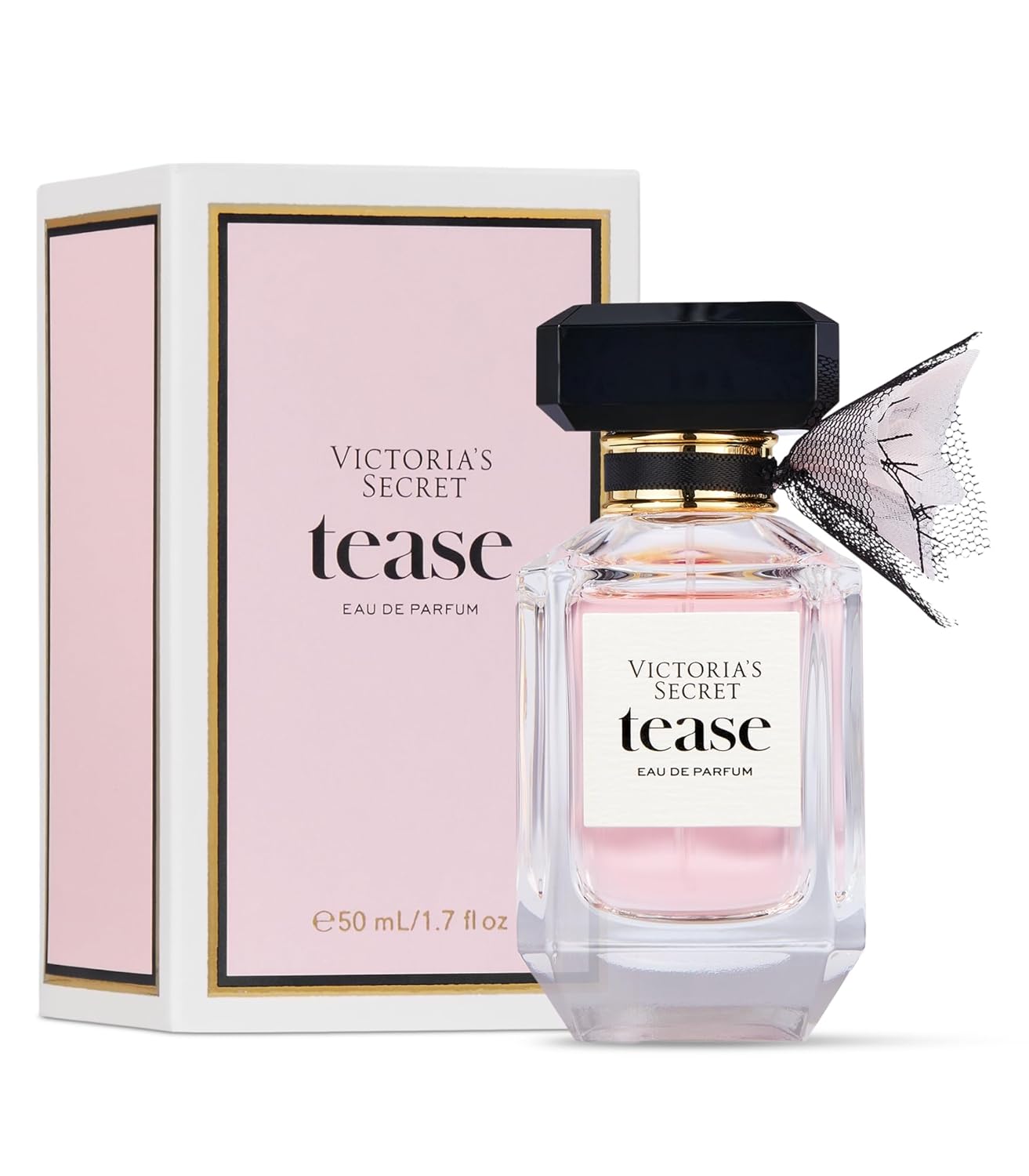 Tease Eau de Parfum by Victoria's Secret | White Gardenia, Anjou Pear & Black Vanilla - 1.7 oz Women's Fragrance