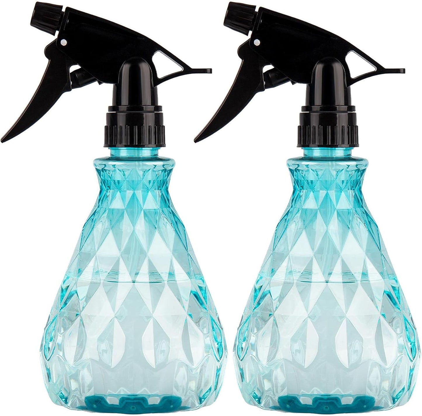 Wugongshan 500ml Spray Bottles - Reusable Adjustable Mist Sprayer for Cleaning & Gardening (Blue)