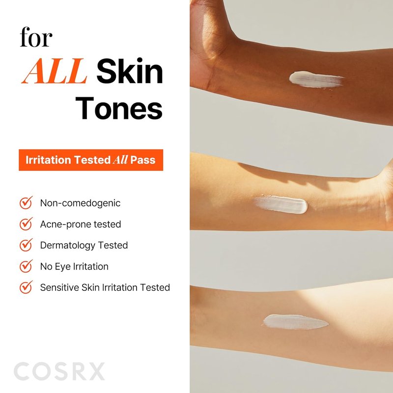 COSRX Airy-Light Clear Sunscreen Stick - SPF 50, No White Cast, Lightweight, Water-Resistant, 0.67 oz
