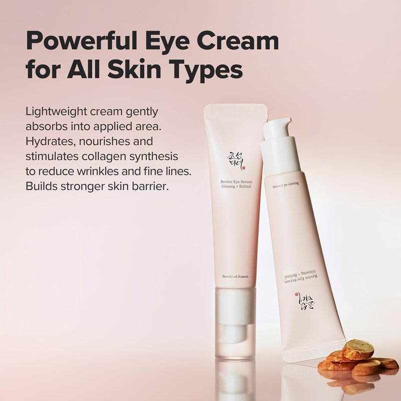 Beauty of Joseon Revive Eye Serum - Retinal & Niacinamide for Dark Circles & Puffiness | 30ml (1.01 fl. oz)