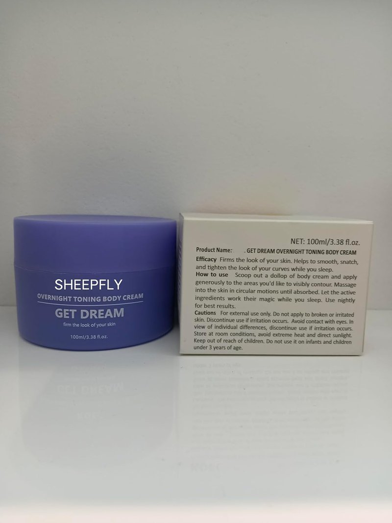 Dream Overnight Toning Whip - Natural Body Firming Oil for All Skin Types | 4 oz