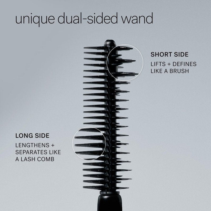 ILIA - Limitless Lash Mascara | Lengthen, Lift, Separate | 12-HR Wear | Flake + Smudge-Resistant | Conditioning Ingredients | Safe for Sensitive Eyes, Clean, Cruelty-Free (After Midnight | Soft black)