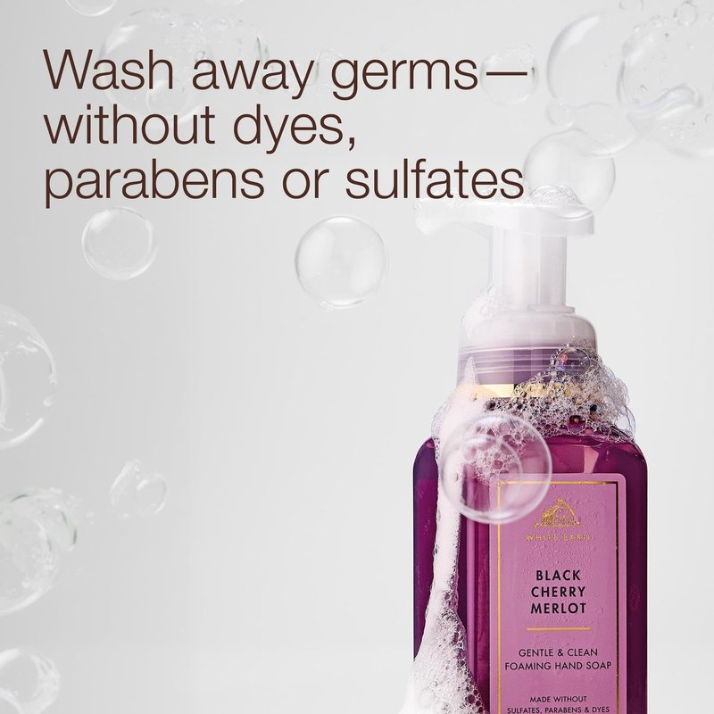 Bath & Body Works Gentle & Clean Foaming Hand Soap - Germ-Cleansing Hand Soap with Gentle Cleansing & Conditioning Formula - Dermatologist Approved - Thoughtful Gift - 6-Fragrance Variety Pack