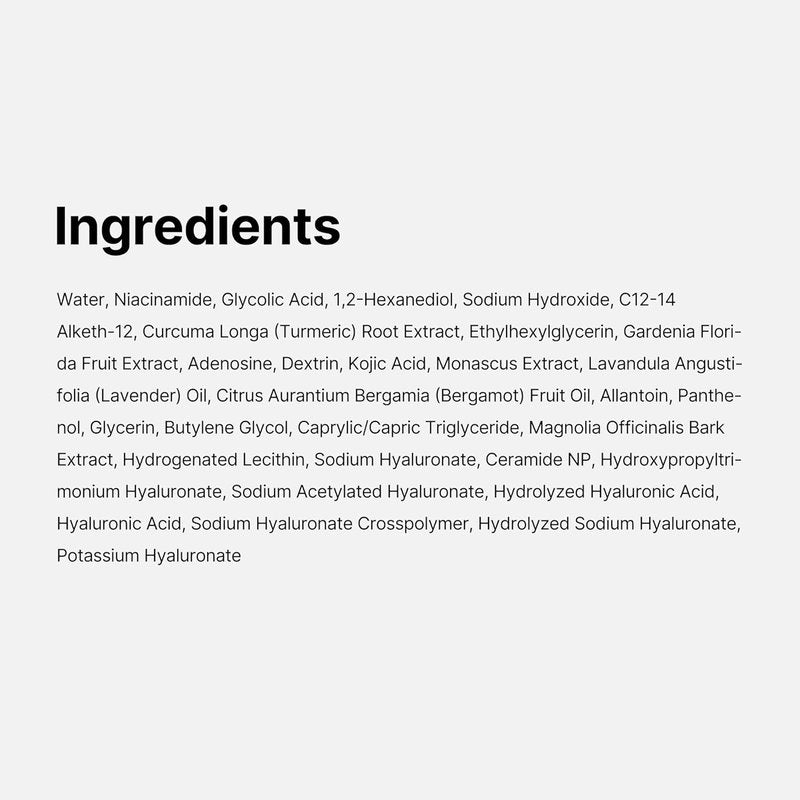 Medicube Kojic Acid Turmeric Smoothing Toner - Lightweight Formula for Even Skin Tone & Texture | 8.45 fl. oz