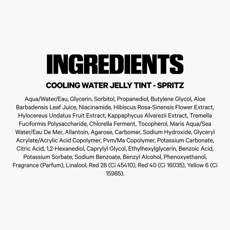Milk Makeup Cooling Water Jelly Tint – Long-Lasting Sheer Lip + Cheek Stain with Firming Vegan Collagen + Hydrating Aloe – Transfer Proof, Buildable Lip Tint + Blush – Spritz (Coral), 0.17 oz