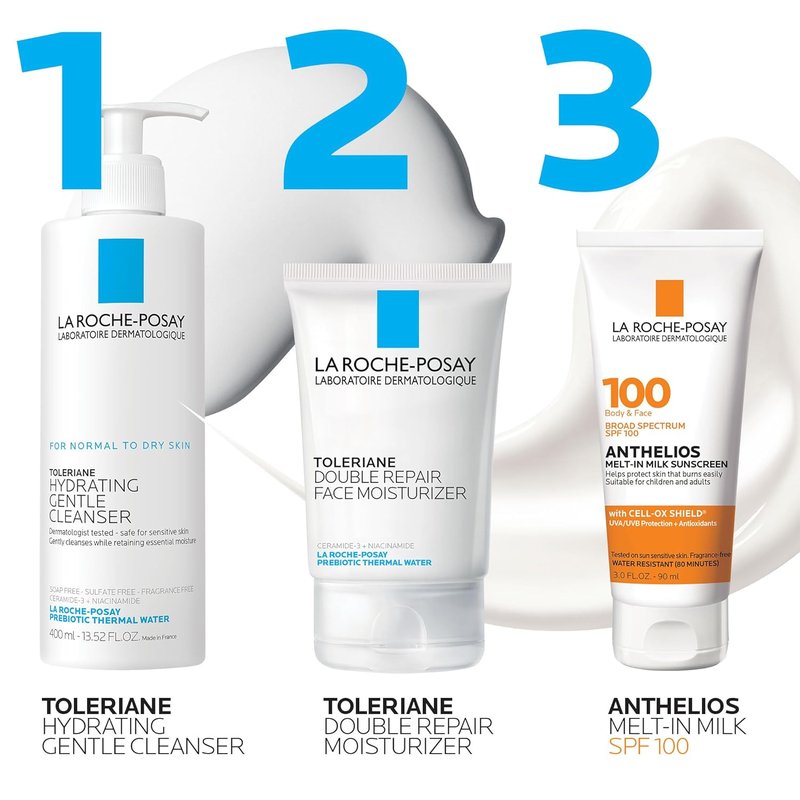 La Roche-Posay Anthelios Melt-In Milk Sunscreen SPF 100 - Broad Spectrum Protection for Sensitive Skin