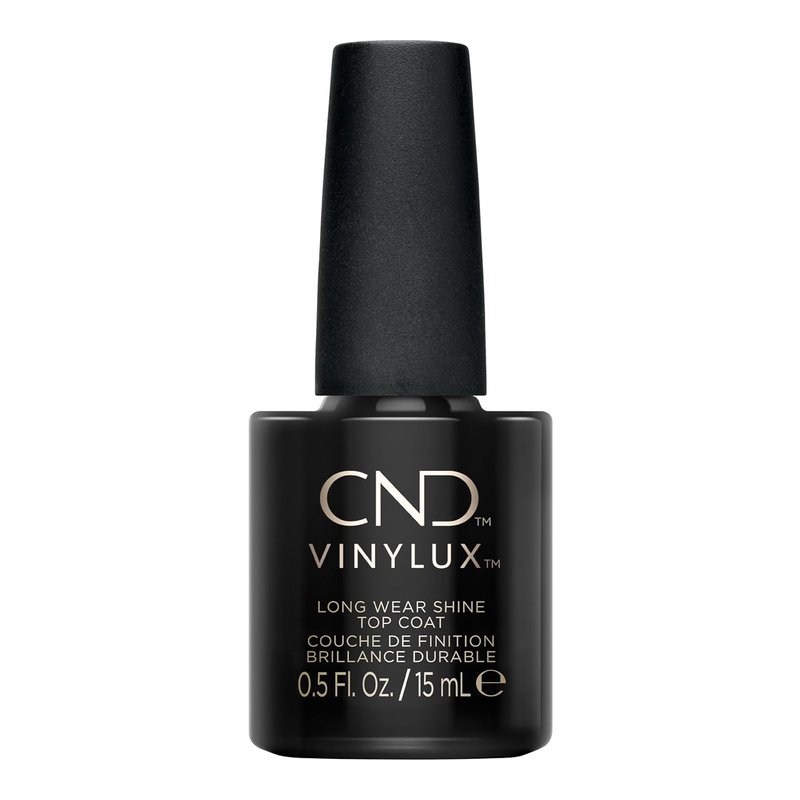 CND Vinylux Top Coat - Long Wear Shine, Quick Drying Formula | 0.5 Fl Oz