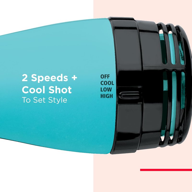 REVLON One-Step Volumizer Hair Dryer & Hot Air Brush - Mint Color for Effortless Styling