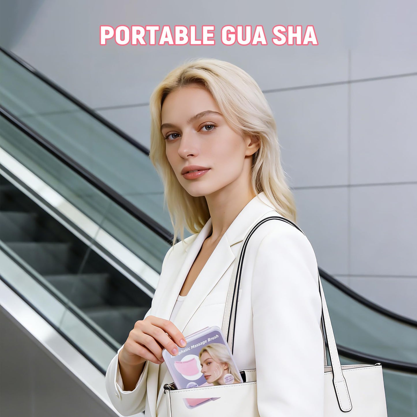 sprsum Silicone Lymphatic Contour Face Brush,Lymphatic Drainage Massager for Face,2026 New Gua Sha Facia Brush Upgrade Ergonomically Designed and Relieve Fatigue (1 Pcs)