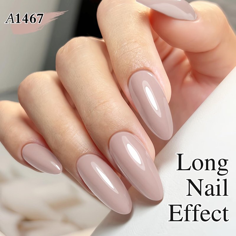 Skiennix Double Rhythm Gel Polish - Milky Khaki 15ML | Sheer Pastel Nail Art for Salon Quality at Home