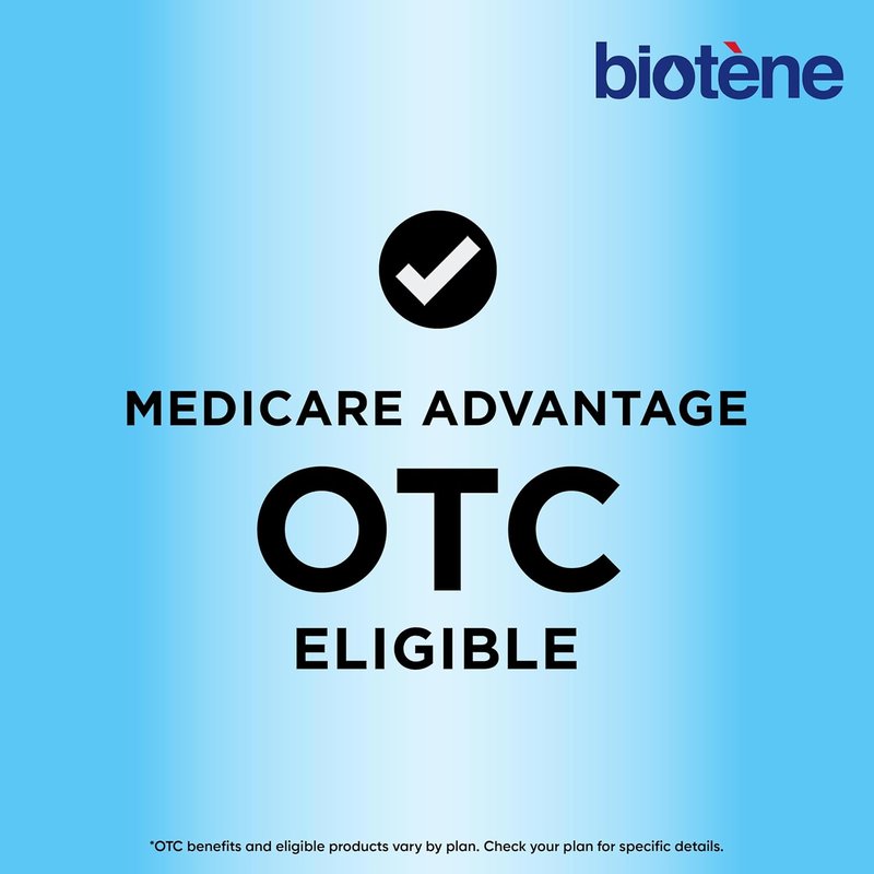 Biotene Oral Rinse Mouthwash for Dry Mouth, Breath Freshener and Dry Mouth Treatment, Fresh Mint - 2x33.8 fl oz