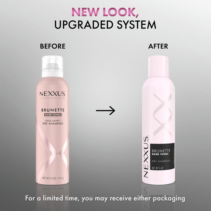 Nexxus Styling Refreshing Dry Shampoo Refresh Brunette Dark Tones Dry Shampoo Powered by Flexx-Adapt™ Technology and Infused with a Protein Complex 5 oz