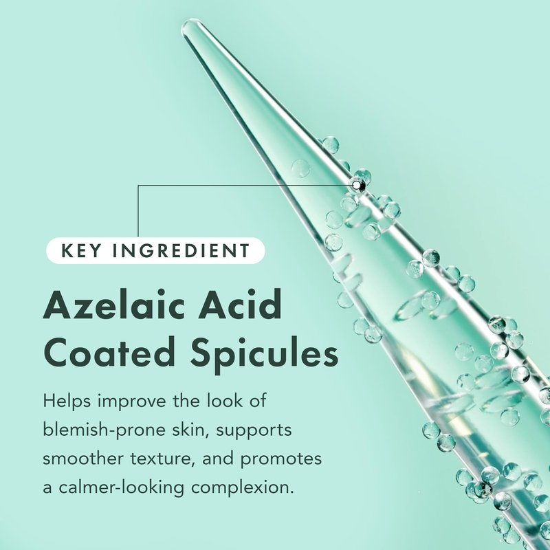 Rael Microcrystal Serum, Miracle Clear PM 2000 – Azelaic Acid for Face, Pore Minimizer, Hydration, Korean Skin Care (1.08 fl oz)