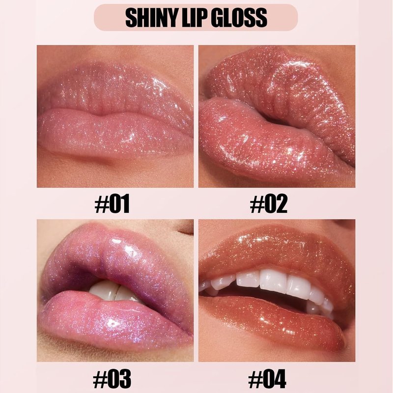 Skiennix 12 Pcs Liquid Lipstick Set - Long-Lasting Matte, Glossy & Glitter Lip Makeup | Perfect Gift for Women
