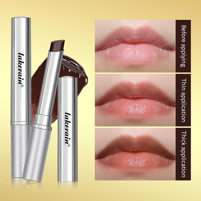 Sheeyoon Honey Lipstick - Hydrating Tinted Lip Balm with Sheer Formula | Natural Glossy Finish (1 PC Black)