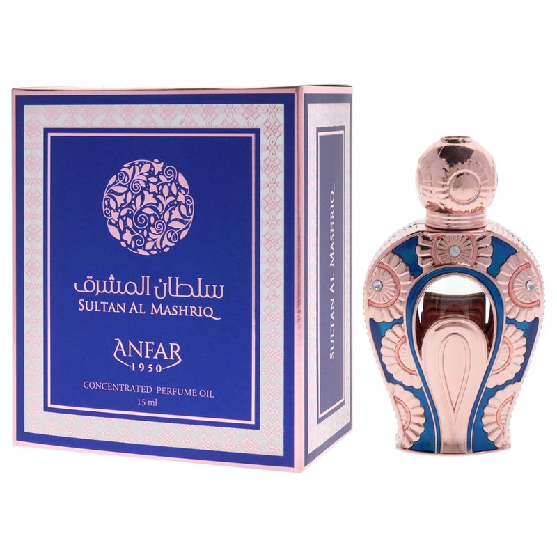 Anfar Sultan Al Mashriq Concentrated Perfume Oil for Women - 0.5 oz | Exotic Fragrance