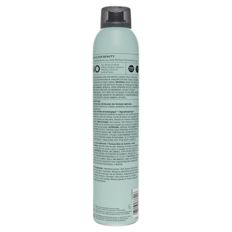 HASK Tea Tree Invigorating Dry Shampoo for Oily, Itchy Scalps – Absorbs Oil, Rebalances Scalp, Hypoallergenic, No Sulfates or Parabens, Cruelty-Free – 8.1oz