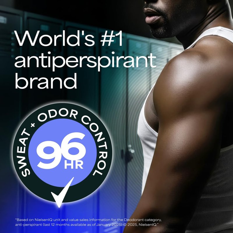 Degree Men Antiperspirant Deodorant Clean 72-Hour Sweat & Odor Protection Prescription-Strength Antiperspirant For Men with MotionSense Technology 1.7 oz