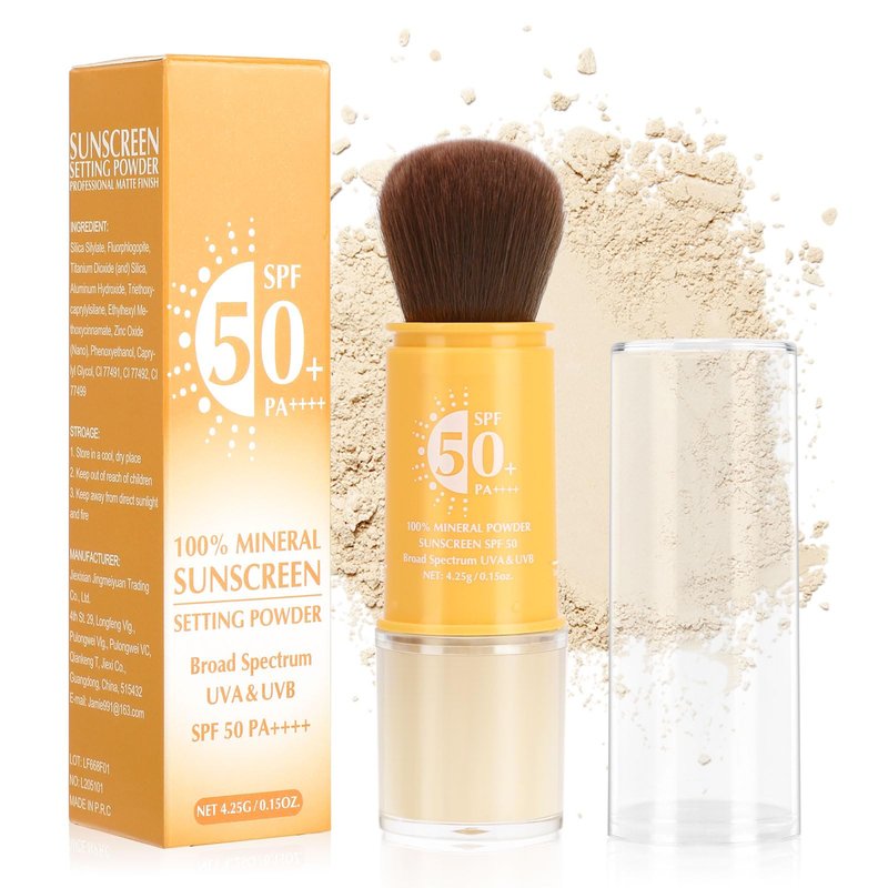 Mineral Powder Sunscreen Setting Makeup