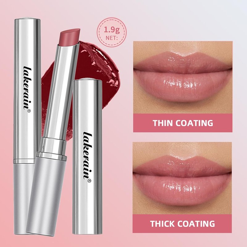Honey Lipstick - Tinted Lip Balm for Hydration & Nourishment | Glossy Finish, 2 PCS Pink