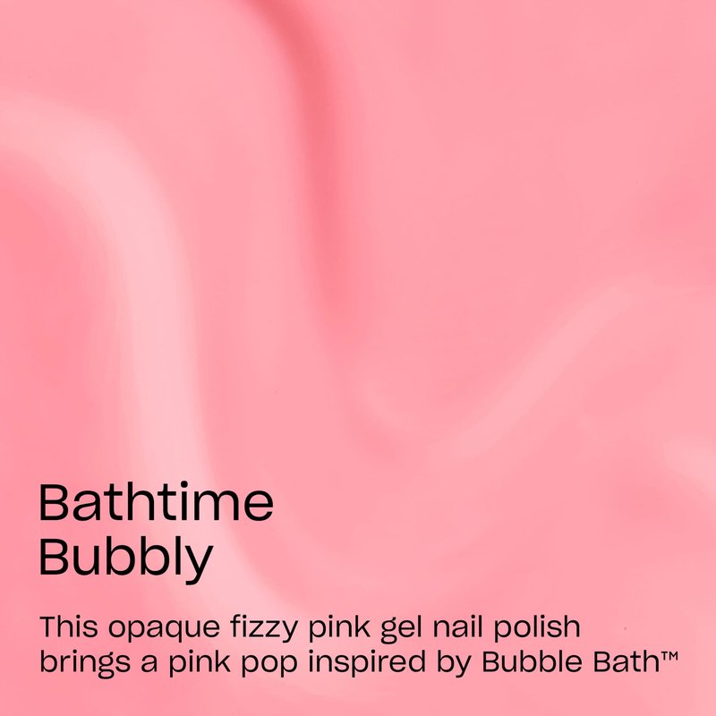 OPI GelColor Bathtime Bubbly | Opaque Soft Warm Pink Crème LED Cure Gel Nail Polish | Salon-Quality Shine, Long-Lasting Wear | 0.5 Fl Oz | The New OPIcons Collection | Spring 2026