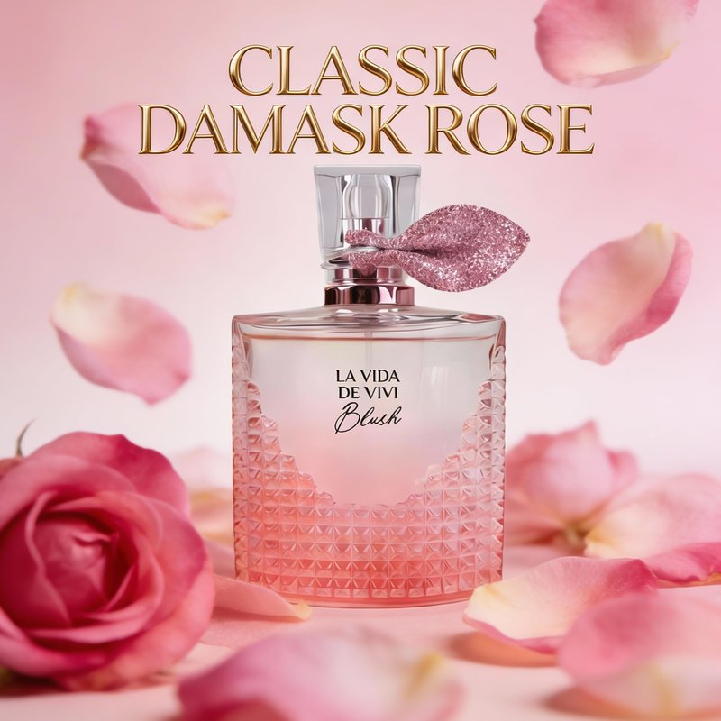 A CENTER Women's Perfume Set 4PCS Multi Scent Combo - Floral Long Lasting Fragrance Gift Set with Vanilla,Rose,Jasmine,Sandwood,Musk Eau De Parfume 3.4 Fl Oz Each for Daily Use