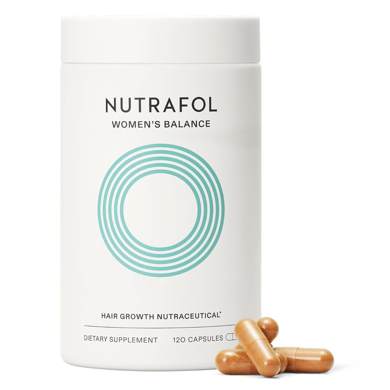 Nutrafol Women's Balance Hair Growth Supplements - Clinically Tested for Thicker Hair | 1 Month Supply, Ages 45+