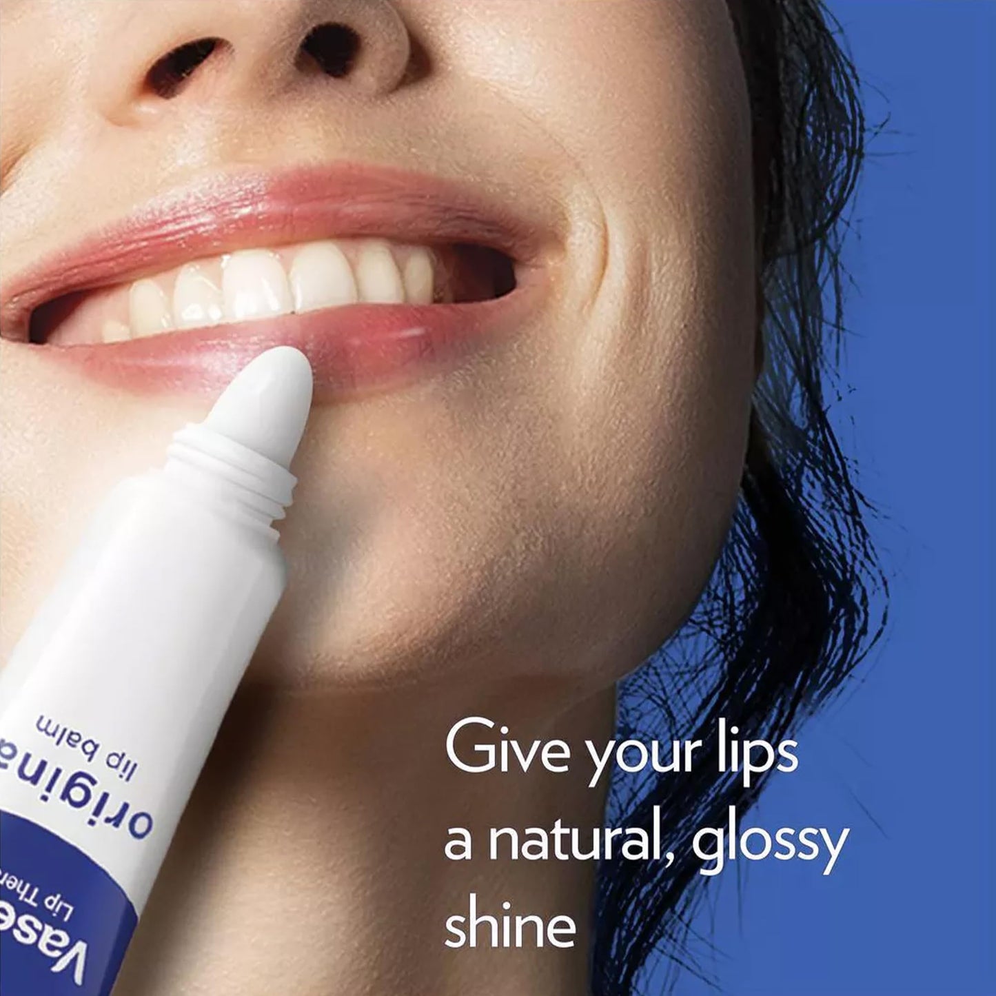 Vaseline Lip Therapy Advanced Healing Lip Balm Original & Rosy Lips Twin Packs, 4 Tubes Total, 0.35 Oz Ea