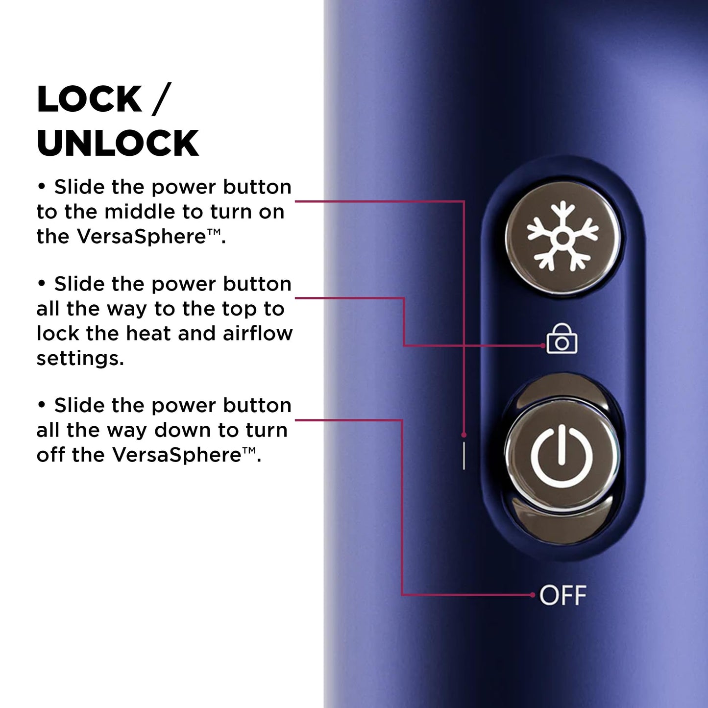 The VersaSphere Pro Air 6-in-1 Multi-Styler Professional Hair Dryer with Diffuser