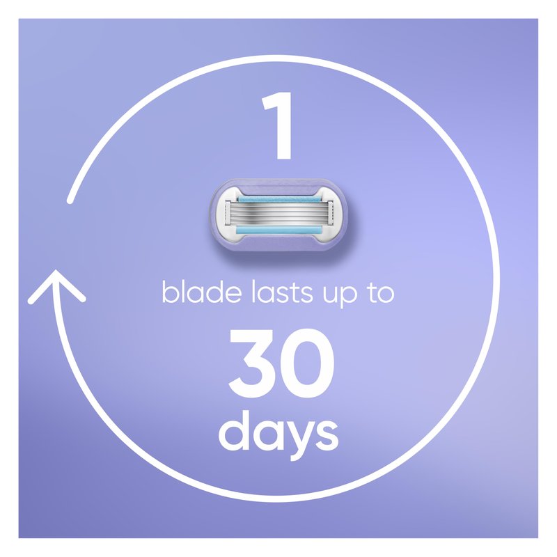 Gillette Venus Extra Smooth Swirl Women's Razor Blade Refills - 4 Count