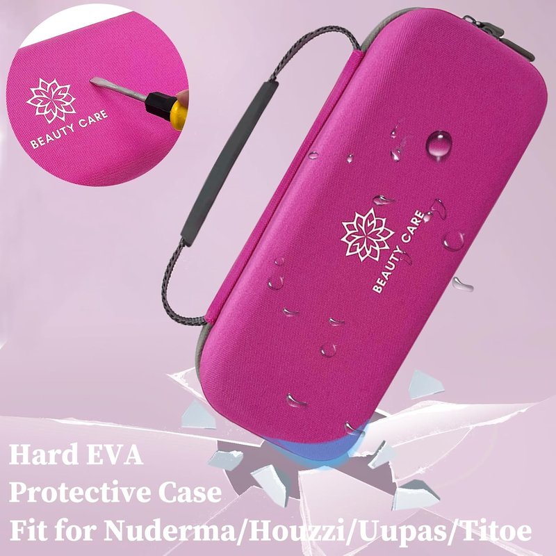 High Frequency Wand Case - Hard Protective Storage for Skin Therapy Wand | Compatible with Nuderma, Houzzi, Uupas, Titoe